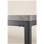 Sidobord Rise Bord, 110 × 30 cm, Svart