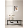 TV-bänk Riverside, 120 cm, Svart