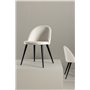Matstol Velvet, Beige/Svart