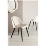 Matstol Velvet, Beige/Svart