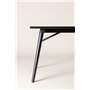 Matbord Sleek, 195 × 95 cm, Svart