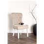 Matstol Vista, Beige/Vit
