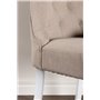 Matstol Vista, Beige/Vit