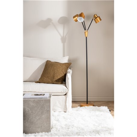 Golvlampa Vifta, Svart