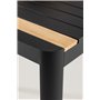 Matbord Togo, 200 × 100 cm, Svart