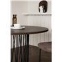 Runt matbord Stone, Ø120 cm, Mocca