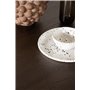 Runt matbord Stone, Ø120 cm, Mocca