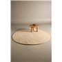 Matta Teddy, Ø200 cm, Beige
