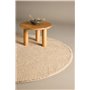 Matta Teddy, Ø200 cm, Beige