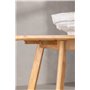 Runt matbord Yakidon, Ø120 cm, Brun