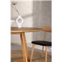 Runt matbord Yakidon, Ø120 cm, Brun