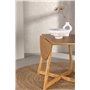 Runt matbord Yakidon, Ø120 cm, Brun