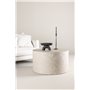 Runt soffbord York, Ø80 cm, Beige