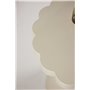 Runt sidobord Krull sidobord, Ø45 cm, Beige