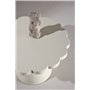 Runt soffbord Krull soffbord, Ø70 cm, Beige