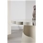 Runt soffbord Krull soffbord, Ø70 cm, Beige