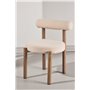 Matstol Tillo, Vit/Brun