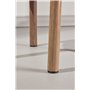 Matstol Tillo, Vit/Brun