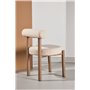 Matstol Tillo, Vit/Brun