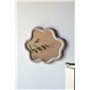 Liten spegel Kungsbacka, Beige,Clear