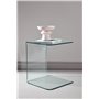 Sidobord Telemark sidobord, 45 × 45 cm, Transparent