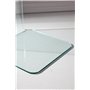 Sidobord Telemark sidobord, 45 × 45 cm, Transparent