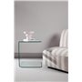 Sidobord Telemark sidobord, 45 × 45 cm, Transparent