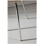 Matstol Berit, Beige/Silver