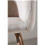 Matstol Berit, Beige/Valnöt