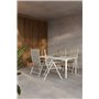Matgrupp Giardini med Break matstolar, 150 × 85 cm