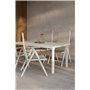 Matgrupp Giardini med Break matstolar, 150 × 85 cm