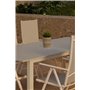 Matgrupp Levels med Break matstolar, 229 × 100 cm
