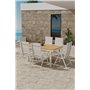 Matgrupp Panama med Break matstolar, 160 × 90 cm