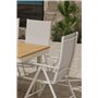 Matgrupp Panama med Break matstolar, 160 × 90 cm