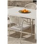 Matgrupp Capo med Paros matstolar, 160 × 100 cm