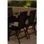 Matgrupp Break med Albany matstolar, 205 × 90 cm