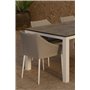 Matgrupp Llama med Spoga matstolar, 205 × 100 cm