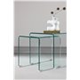 Sidobord Telemark sidobord, 142,236 × 142,236 cm, Transparent