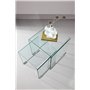 Sidobord Telemark sidobord, 142,236 × 142,236 cm, Transparent
