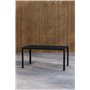 Matbord Giardini, 150 × 85 cm, Svart
