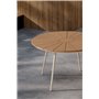 Runt matbord San Vito, Ø120 cm, Beige
