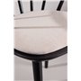 Matstol Bobby, Beige/Svart