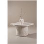 Runt soffbord Ilse, Ø90 cm, Beige