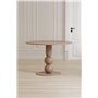 Runt matbord Boule, Ø110 cm, Brun