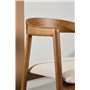Matstol Långön, Beige/Mörkbrun