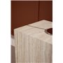 Sidobord York, 35 × 25 cm, Beige