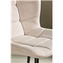 Matstol Lily, Beige/Svart